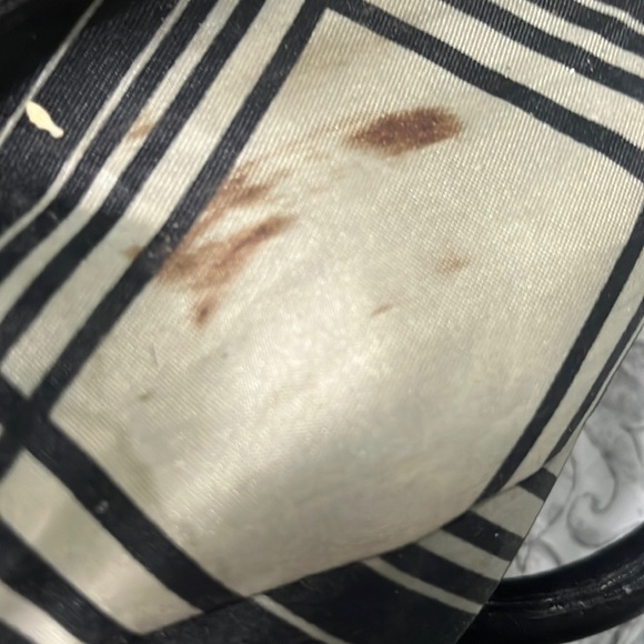 London Fog pink and black reptile embossed handbag - Picture 11 of 17